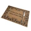 Vintage Letter Placemat Waterproof Heat-Resistant Non-slip Heat Insulation Dishwasher Safe Rectangle Dining Table Protection Decoration Pad