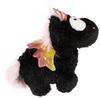NICI Unicorn Rainbow Inn Plush Black Toy, 22cm, Germany, 3047376,