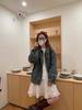 Retro Washed Distressed Denim Jacket - Women's 2025 Spring/Autumn Collection