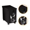 Laundry Basket with Wheels And Lid for Under The Desk, Storage Cafe,