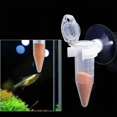 5pcs Automatic Fish Feeder Tapered Aquarium Red Worm Feeding Feeder Worm Funnel Cup Fish Food Feeding Tool Aquarium Accessories
