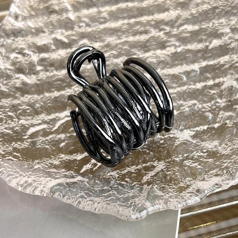 UXSL Vintage Unregelmäßige Metall Haarspangen für Damen Mädchen Hoher Pferdeschwanz Clip Fixierte Haarnadeln Krallenclip Mode Haaraccessoires