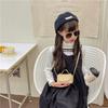 Stylish Korean Mini Children's Shoulder Bag With Vintage Design For Everyday Use