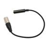 Balanced Connection 6.35 Mm 1/4 Inch Female To XLR Male Adapter Cable  Microphone Connection