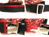 Authentischer Christian Louboutin Roter Nylon Gürtel Hüfttasche Pouch #a946 Aufgearbeitet