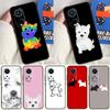 Cartoon Westie Dog Case For Honor 200 Pro X9b X9a X8b X8a X8 X9 X9c 50 70 90 Lite Honor Magic 5 6 7 Pro Cover