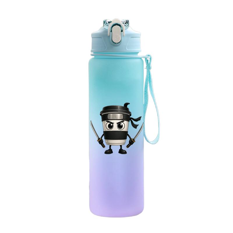 Tuang Tuang Tuang Printed 750Ml Water Bottle Anime Cartoon Large Capacity Drinking Cup Portable Outdoor Sports Water Cup Children Gift