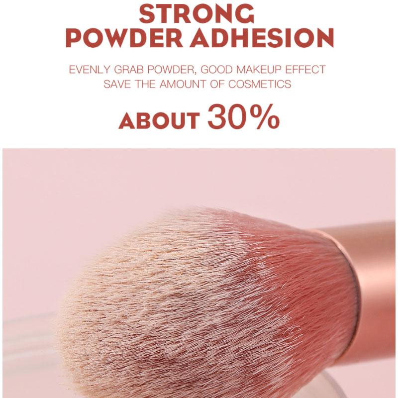 Nová sada 8 mini štětců na make-up Přenosný štětec na oční stíny Powder Concealer Brush Jemné nástroje pro krásu vlasů pro začátečníky