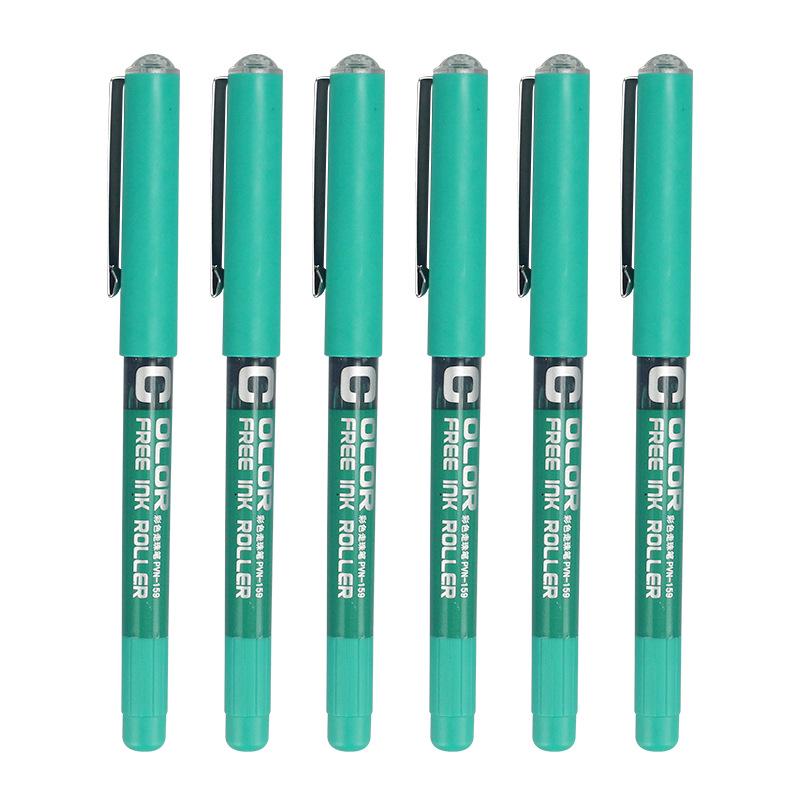 PVN-159 Red Needle-Type Gel Pen for Students, Signatures, and Office Use