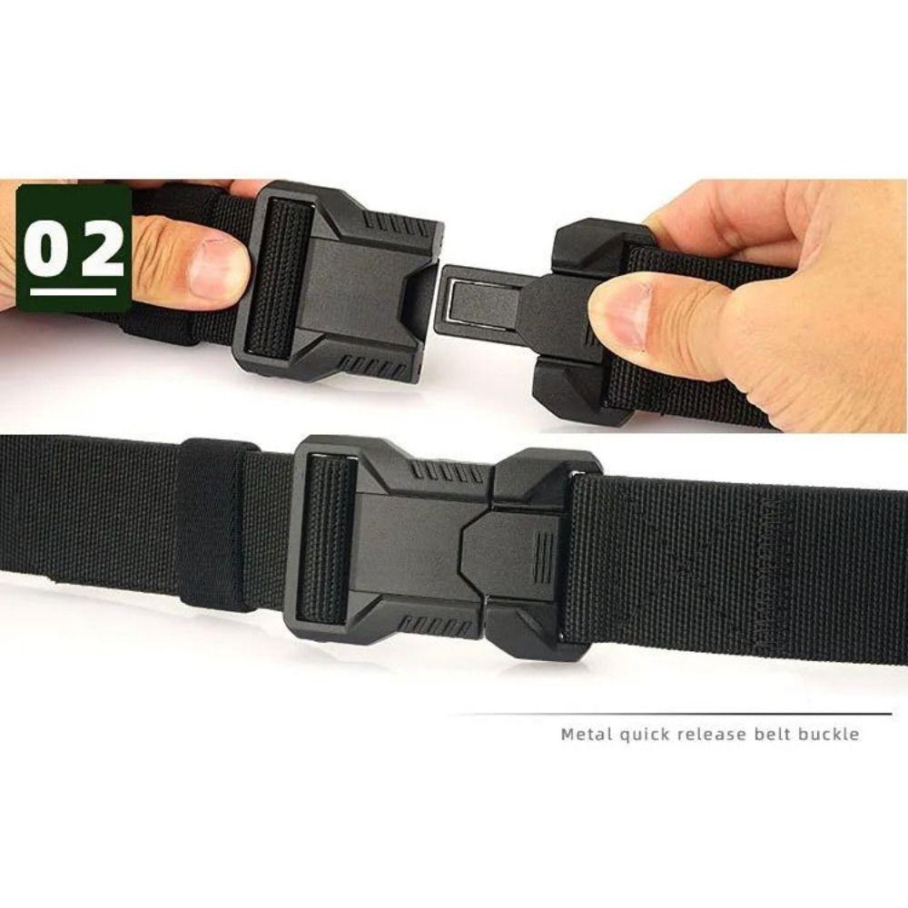 Zinc Zinc Alloy Buckle Canvas Belt Adjustable Jeans Waistband Casual Waist Belts  Belt Accessories