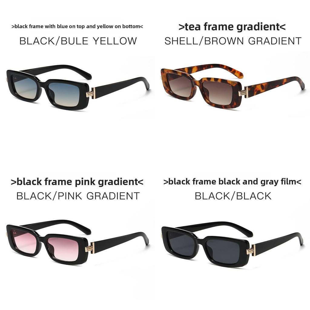 Small Square Sunglasses 2024 Summer Fashion Uv400 Nonpolarized For Travel And Parties
