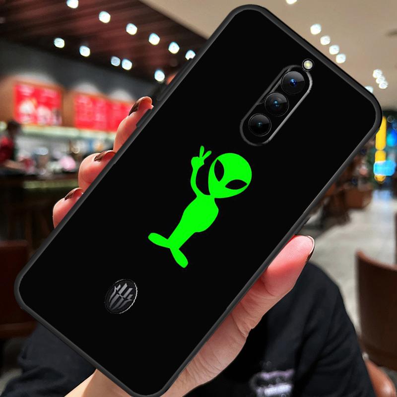 Cartoon Alien Case For ZTE Nubia Red Magic 10S 10 8 9 8S 9S 11 Pro Plus 10 Air 5G 6R 6 7 6S 7S Pro Cover