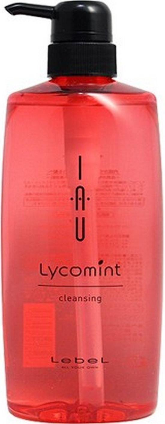 

Lebel iau Lycomint Cleansing 600мл Шампунь Антивозрастной Без силикона Бутылка