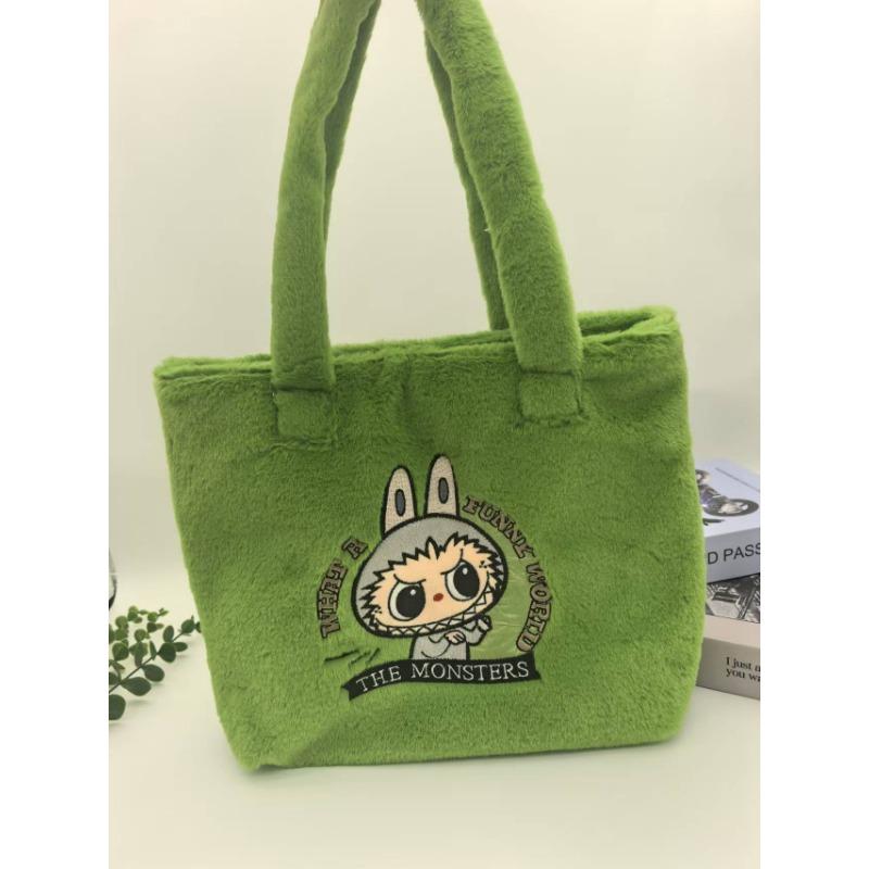 New Rabu Plush Bag Cartoon Cute Handbag Shoulder Bag Crossbody Bag for Children's Girlfriend