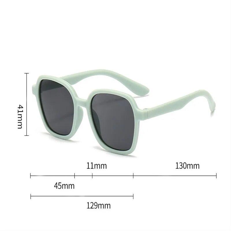 4 Pcs New Fashion Candy Colored Kids Sunglasses Boys Girls For Sunglasses Set