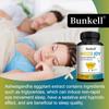 Relieves anxiety and stress, promotes relaxation and emotional calm. 120 capsules