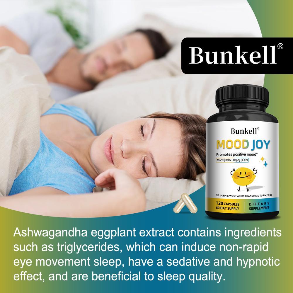 Relieves anxiety and stress, promotes relaxation and emotional calm. 120 capsules