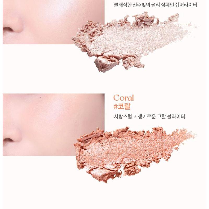 HOLIKA HOLIKA - Shell Glow Highlighter - 2 Colors