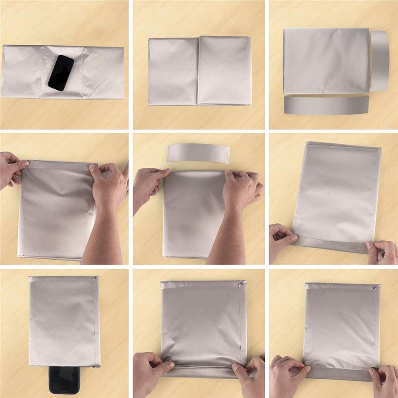 Faraday Fabric, EMP Protection Military Grade, Can Block Wifi, Bluetooth, Cellular Signals- Faraday Cloth Proof