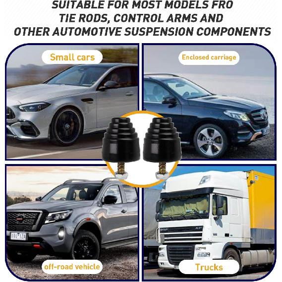 2 PCS Suspension Bump Stop 9.9101G Universal Bump Stops Kit-All Purpose Bump Stop for Cars, Trucks and Off-Road Vehicles