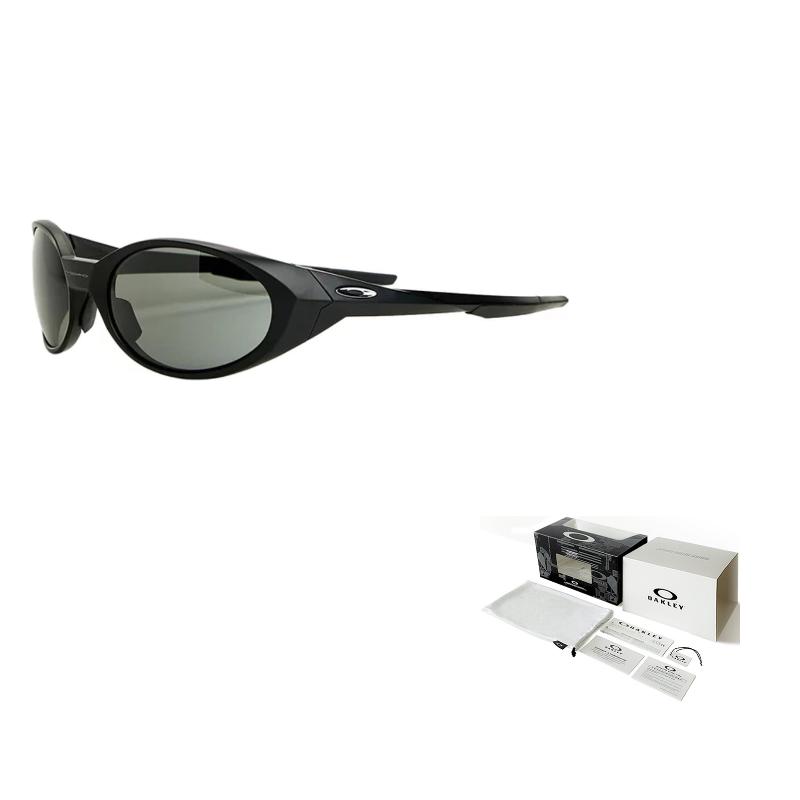 

Oakley Frame Logo Oval Sunglasses Unisex Couple Black ... F чёрный