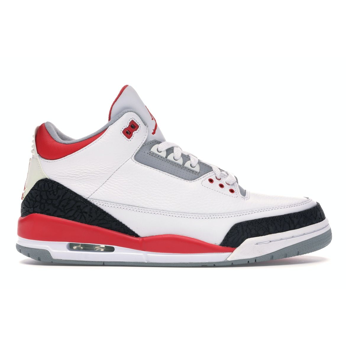 

Мужские кроссовки Air Jordan 3 Retro Fire Red 2007 White Fire-Red-Cement-Grey 136064-161