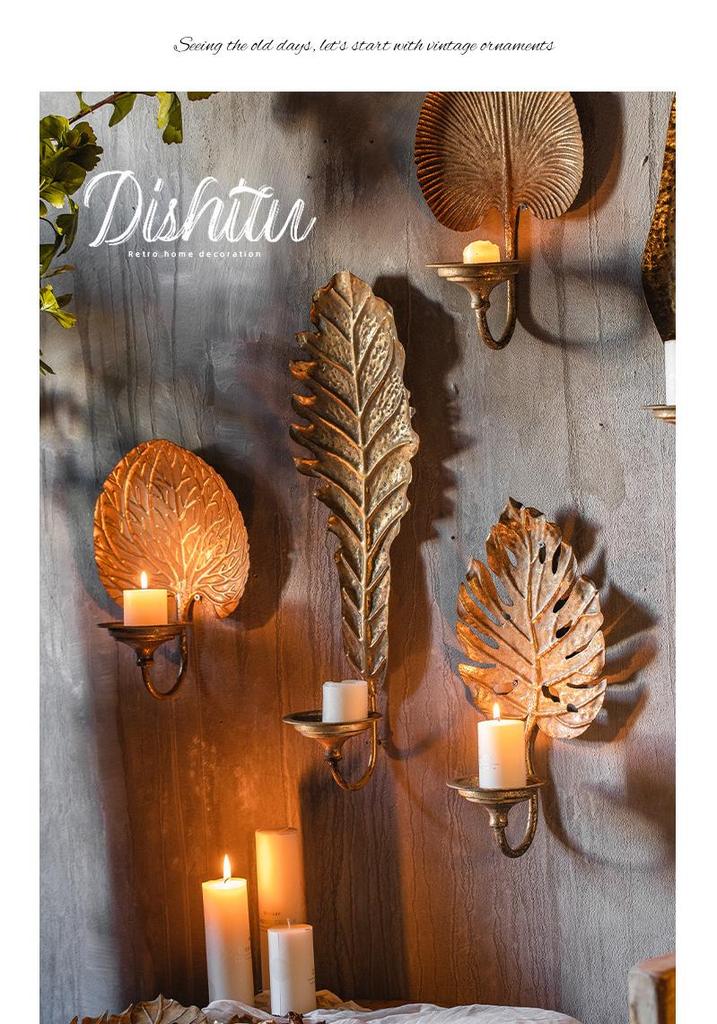 Bohemian Leaf-Shaped Wall Hanging for Bedroom or Christmas Décor