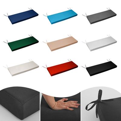 Outdoor Bench Cushion Waterproof Patio Furniture Cushion Non-Slip Bench Pad Cushion with Removable Cover for Porch Settee Garden Swing