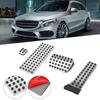 4 Stück Rutschfestes Gaspedal Gasfußstütze Pad Passend für Mercedes Benz C E S W GLK CLS SLK AMG 10 19