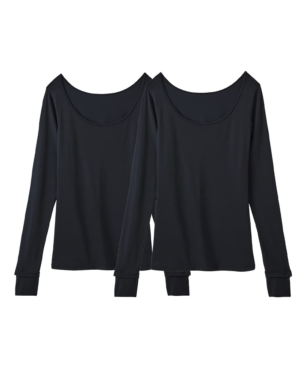 

Супер Крутая Воздухопроницаемая Внутренняя Рубашка с Длинным Рукавом с Пальцами Набор из 2 шт. Потоотводящая Быстросохнущая Защита от УФ-лучей 2 M [Nissen] Рубашка, Отверстия, (Прохладный на ощупь, Впитывающий, Сушащий,