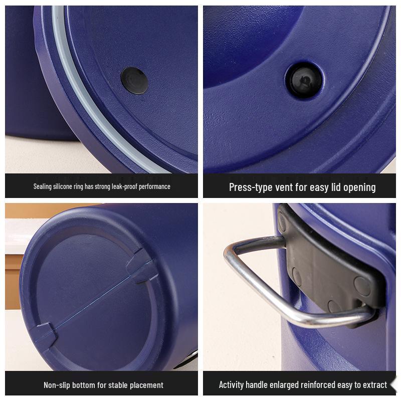 304 Insulated Large-Capacity Food Grade Bucket for Milk Tea, Ice, and Soy Milk