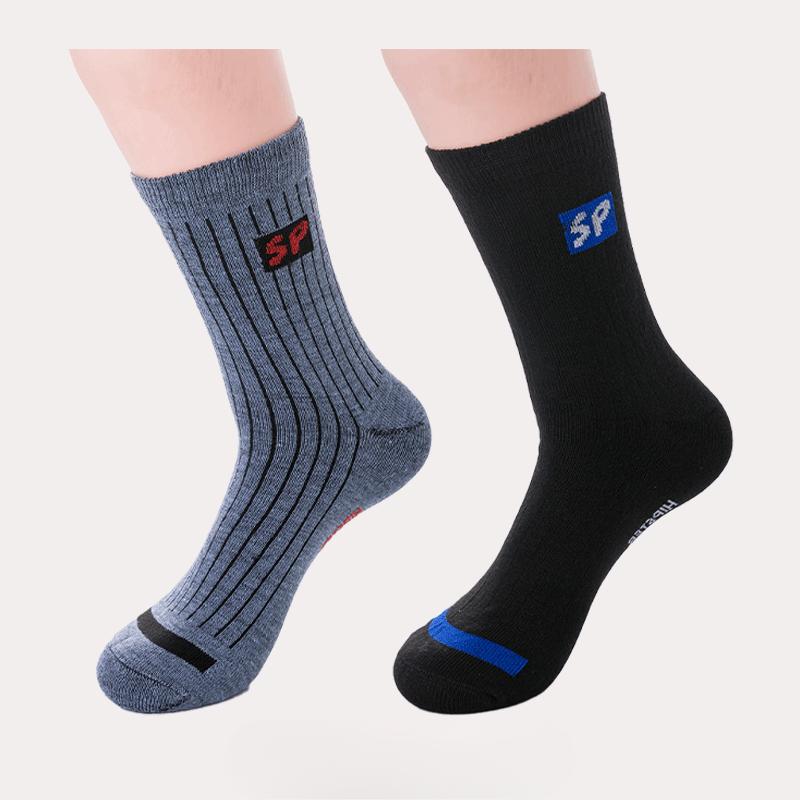 1/5/10 Pairs Men Business Dress Anti-bacterial Long Socks Soft Breathable Mid Tube Casual Sports Socks