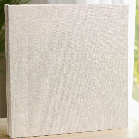 Photo Album, Linen Cover Photo Book, Photo Album Book, 20 Sheets Picture Book for Photos, Family Anniversaries Wedding Party Vacations Gifts