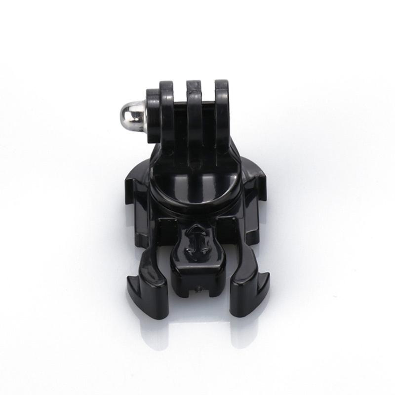 Action Camera Rotate Base Mount with 360Rotation Quick Release Buckle for Enhanced View in Outdoor Sports Activity