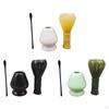 3 Pieces Matcha Ceremony Set Tea Bowl Spoon Traditional Whisk Holder for Holiday