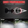 Y7D H4 Bi LED Projector Mini Lens Car Headlight 6000K High Low Beam Turbo Fan Motorcycle Lamp 30000LM Canbus Auto Bulb 12V LHD