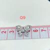 Retro Silver Butterfly & Star Bowknot Flower Alloy Jewelry Nail Gold Metal Accessories