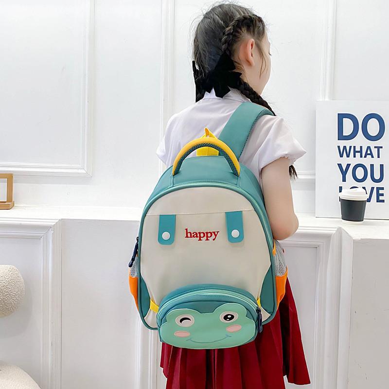 Lightweight And Comfortable Nylon Backpack For Kids With Cute Cartoon Design