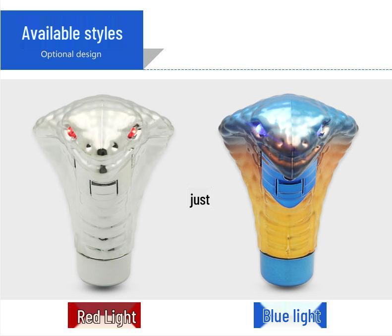 Car Cobra LED Gear Shift Knob - Snake Head Design