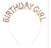 Sparkly Birthday Headband for Birthday Celebrations and Parties (Multicolor)
