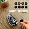 8pcs Car Door Keyhole Protection Stickers Lock Core Decal For X1 X3 X5 E39 E46 E90 F20 E60 F30 E36 F10 E87 E70 E91