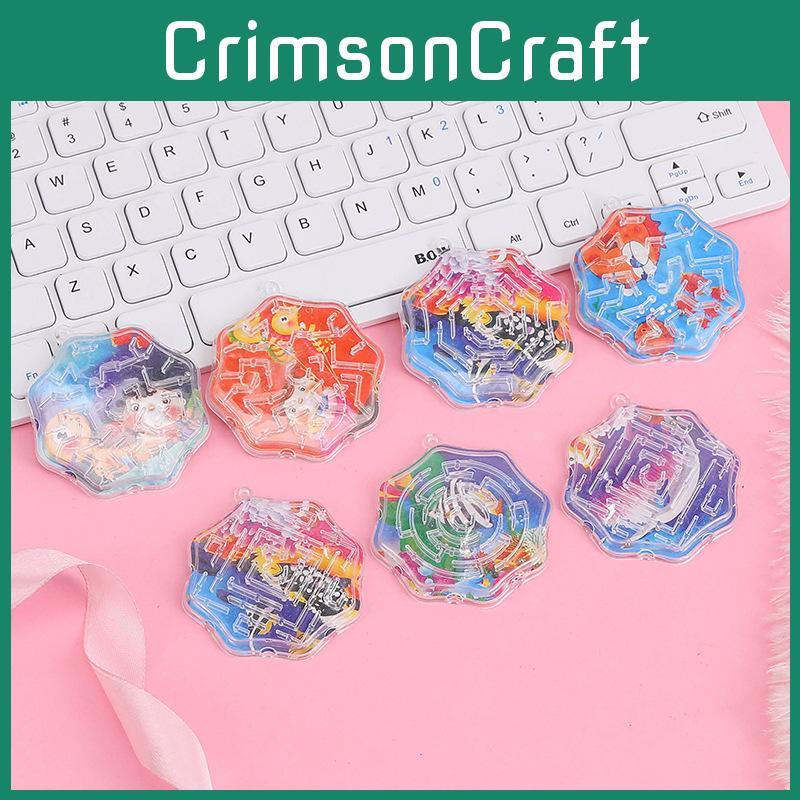 Marble Plastic Bead Maze Toy With Octagonal Track For Childrens Learning Early