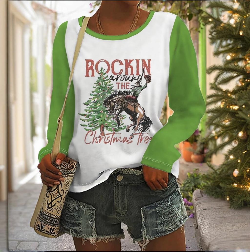 

Модная женская одежда с длинным рукавом и круглым вырезом Teacup Cat на весну и осень, повседневные футболки больших размеров с принтом животных и кошек 8XL