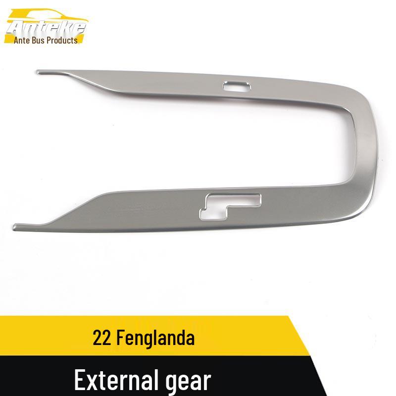 Exclusive Decorative Frame for Fenglanda 22 Model Shift Lever - Center Console Sequin Car Accessory.