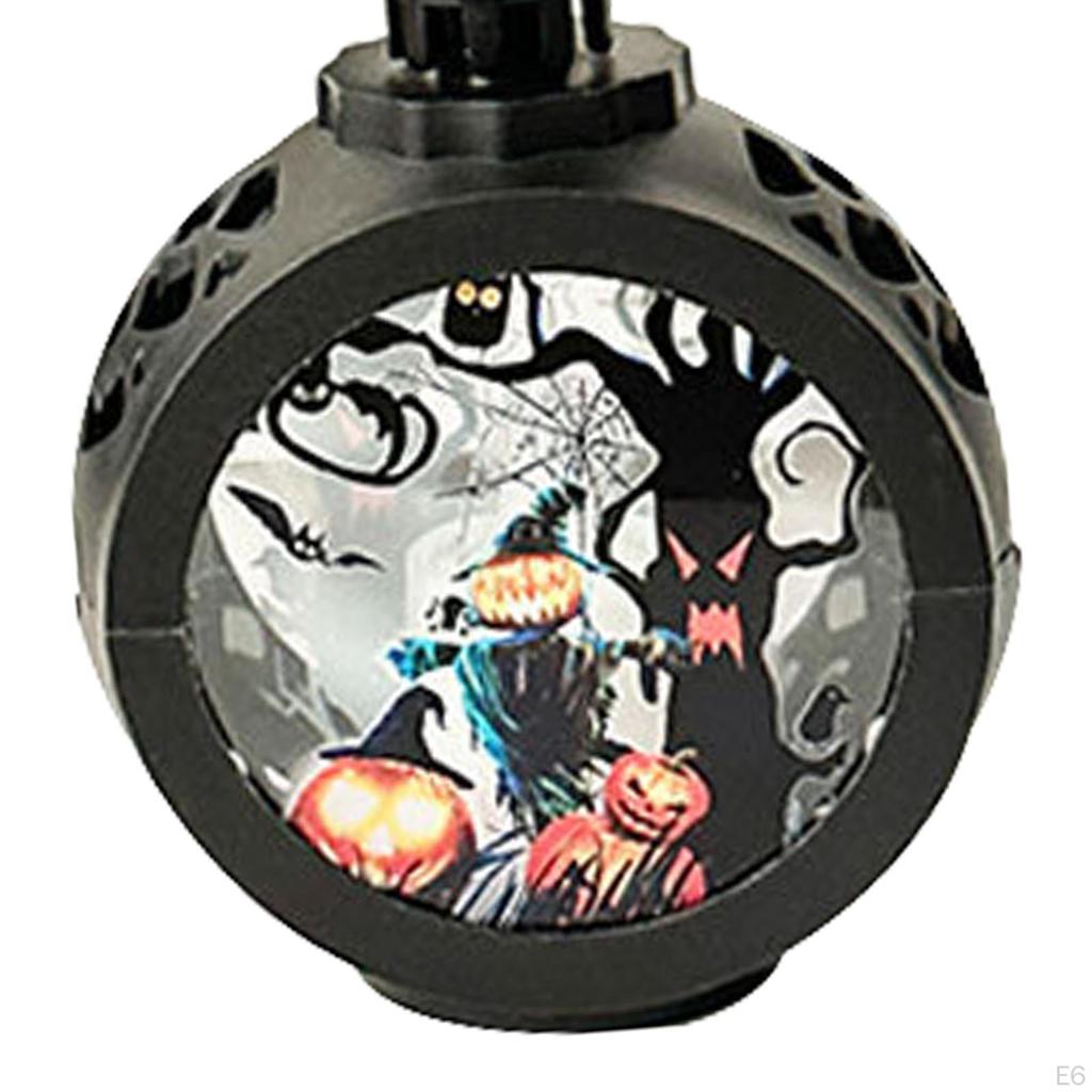 Halloween Lantern Adornment Adorable Decoration LED Candle Lights for Balcony Fireplace