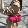 Fashionable Street Style Pu Shoulder Baguette Bag With Large Capacity For Summer 2024