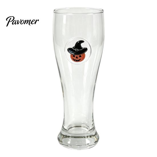 Regalo di Novità per le Feste per Amici Bicchiere da Birra da 400 ml, Tazza Bicchiere Spettrale Zucca Fantasma Gatto Nero Halloween Tè alla Frutta, Bicchieri Alti per Bar, Decorazione Cucina