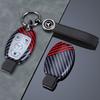TPTRW1 2025 New Carbon Fiber Car Remote Key Case Cover Shell For Mercedes Benz A B C S Class AMG GLA CLA GLC W176 W221 W204 W205 Auto A
