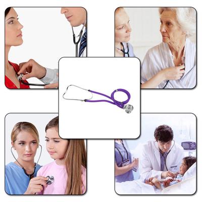 Portable Single Head Stethoscope Professional Cardiology Stethoscope Doctor Medical Equipment Student Vet Nurse Medical Device