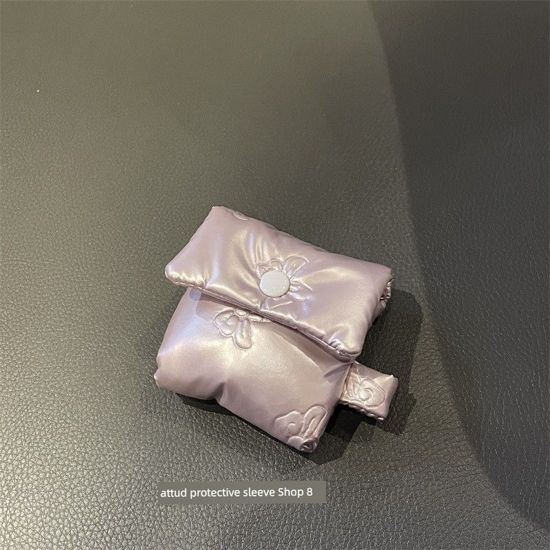 

AirPods Корейские Банты Сумка-багги Apple Apple AirPods Pink earphone bag (without ornaments